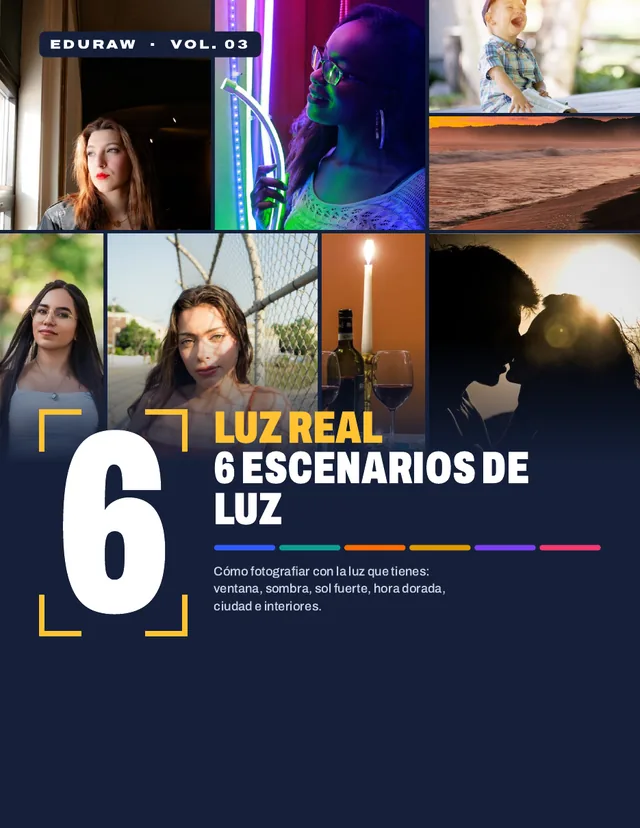 Portada de Luz real: 6 escenarios