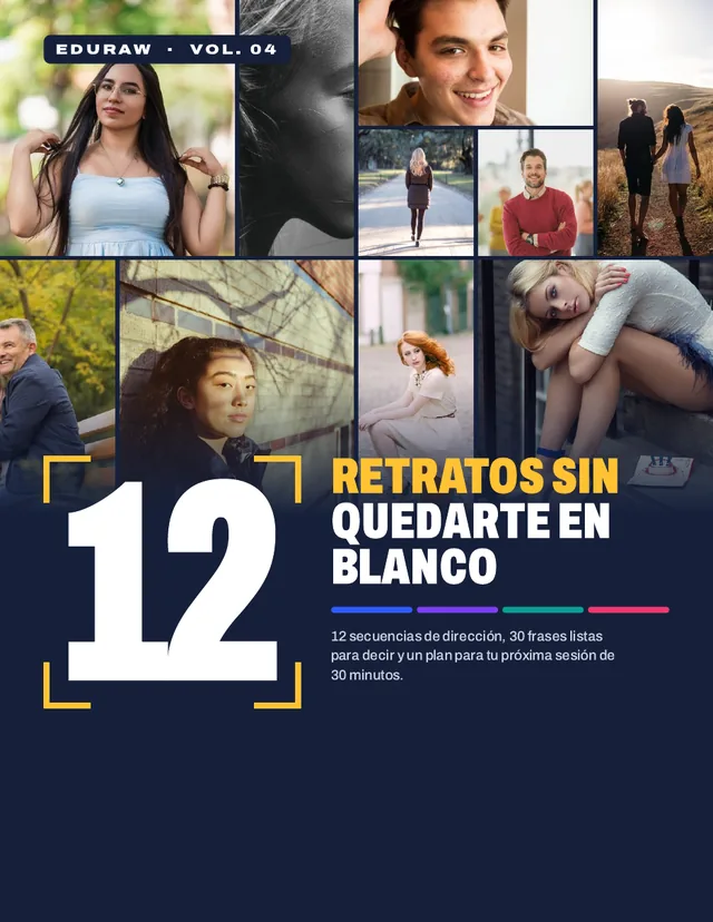 Portada de Retratos sin quedarte en blanco